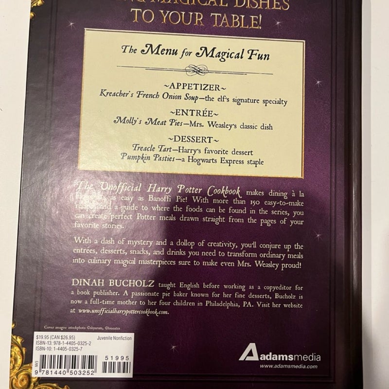 The Unofficial Harry Potter Cookbook