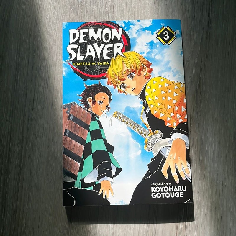 Demon Slayer: Kimetsu No Yaiba, Vol. 3, Volume 3 - by Koyoharu Gotouge  (Paperback)