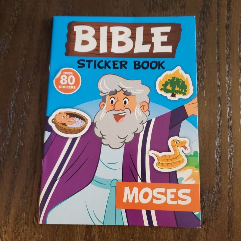 Bible Sticker Book - MOSES