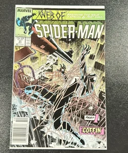 Web of Spider-Man # 31 Oct Part 1 The Coffin 1987 Marvel Comics 