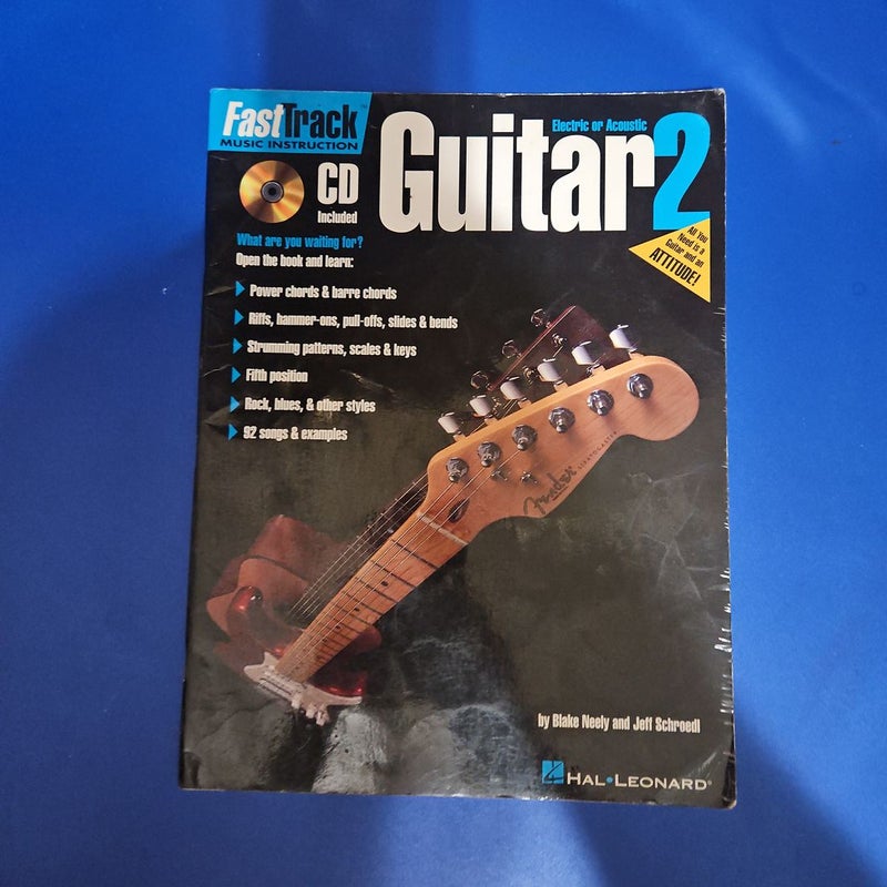 FastTrack Guitar Method - Book 2 (Book/CD)