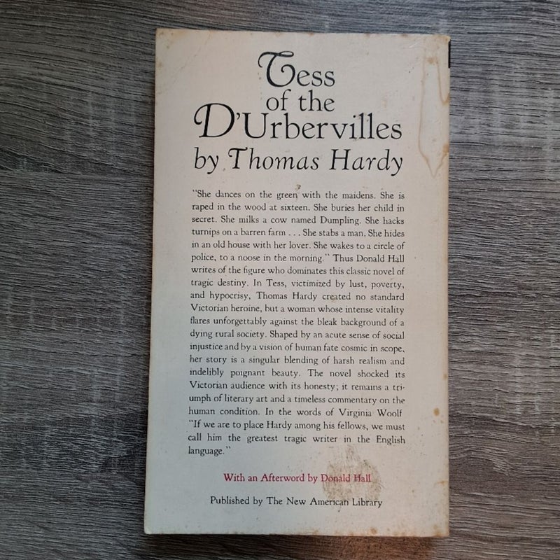Tess of The D'urbevilles