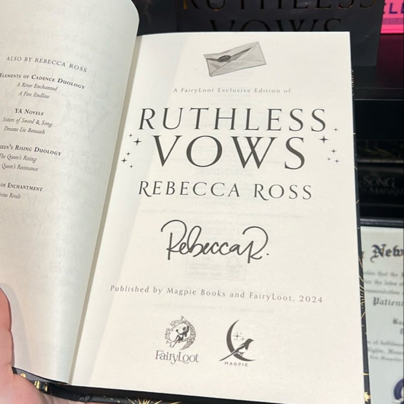 Fairyloot- Ruthless Vows (see description)