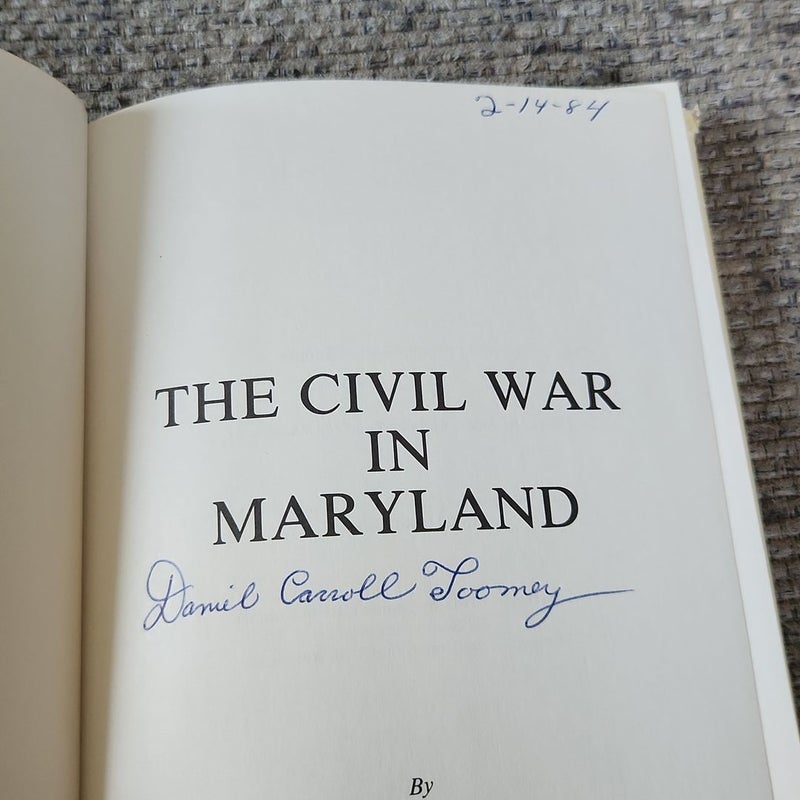 The Civil War in Maryland