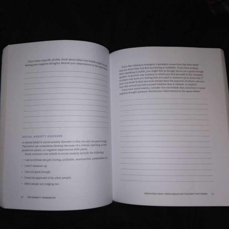 The Anxiety Workbook
