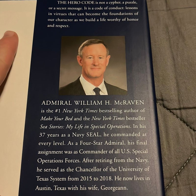 The Hero Code: Lessons by McRaven, Admiral William H.