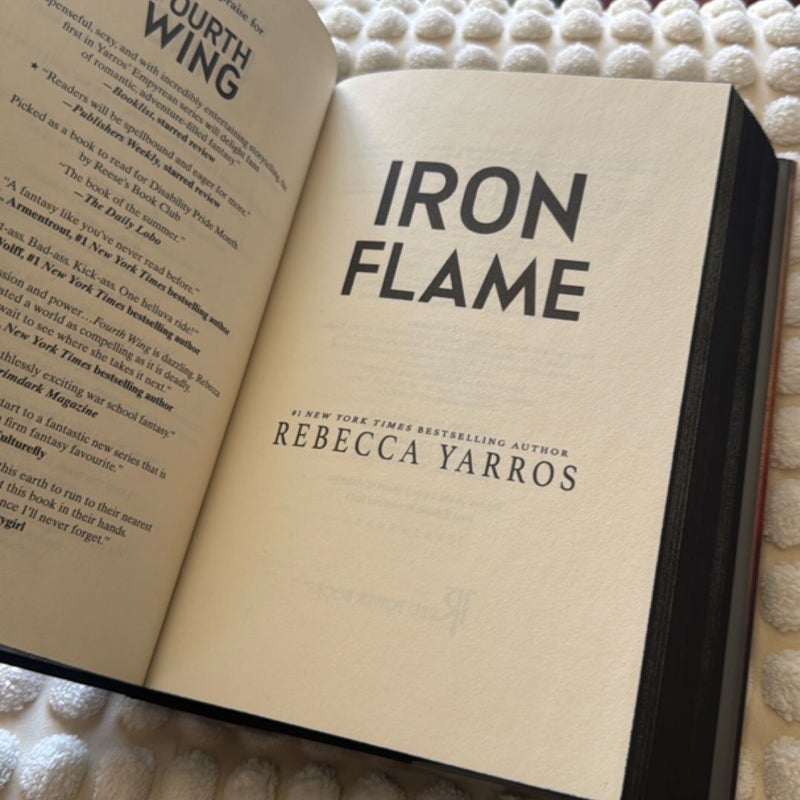 Iron Flame First Edition