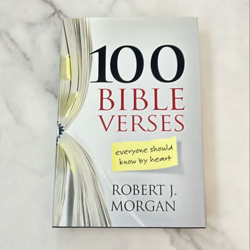 100 Bible Versus Everyone Should Know by Heart