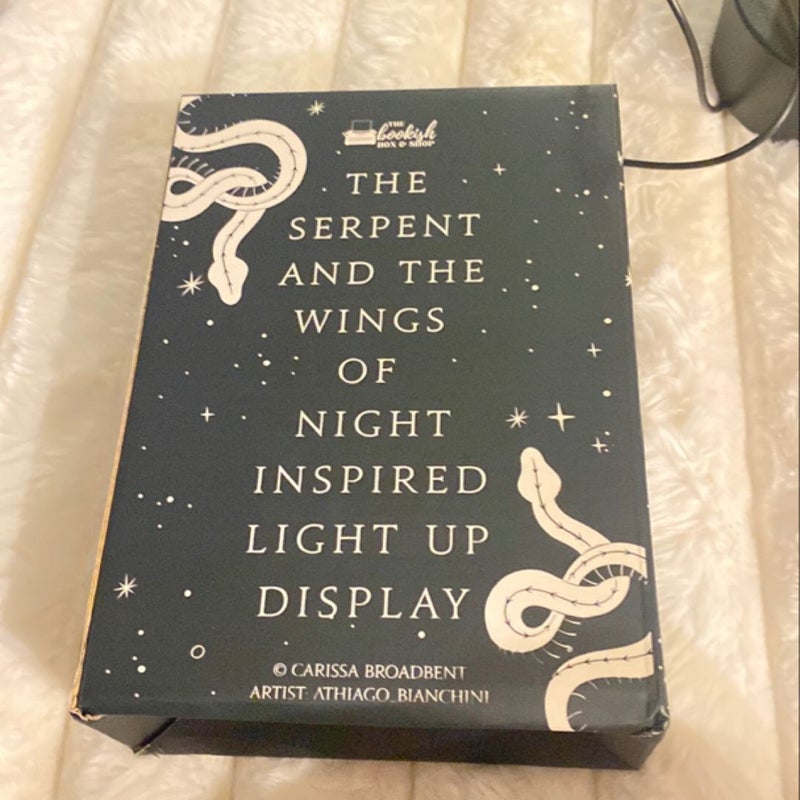 Bookish Box Serpent and the Wings of Night Light 