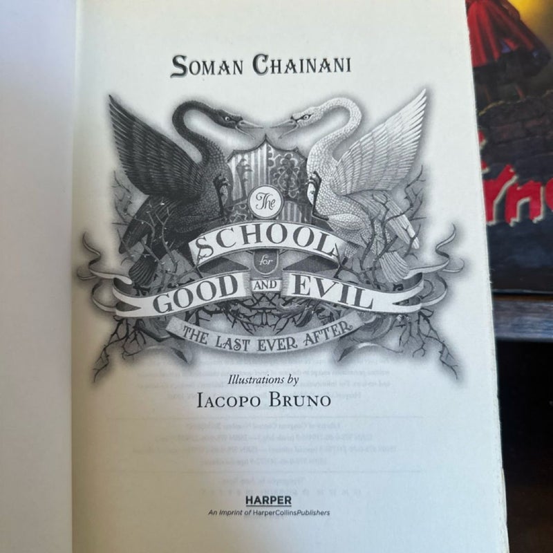 The School for Good and Evil The Last Ever After 2015 HC Hard Cover Book