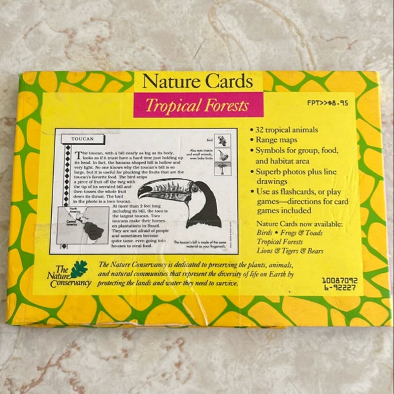 Nature Cards: Tropical Forests