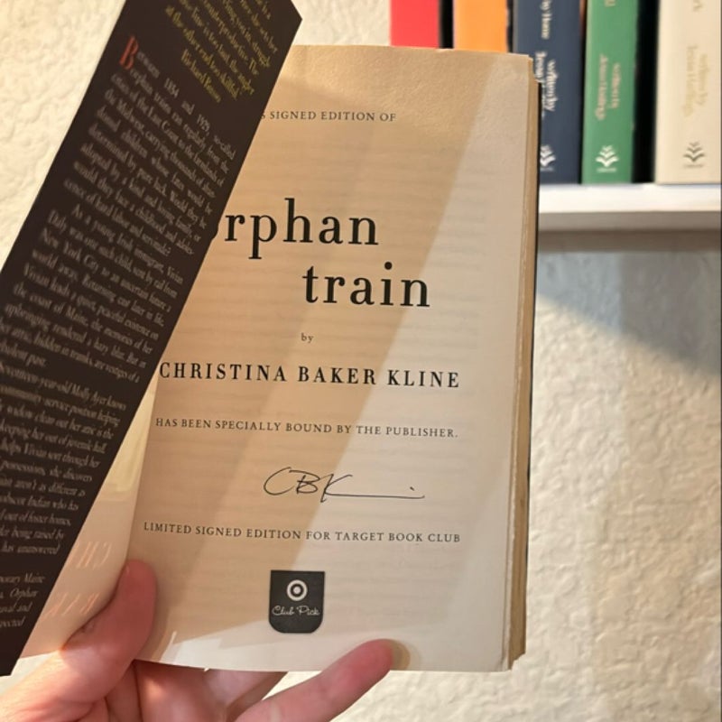 Orphan Train- Signed First Edition 
