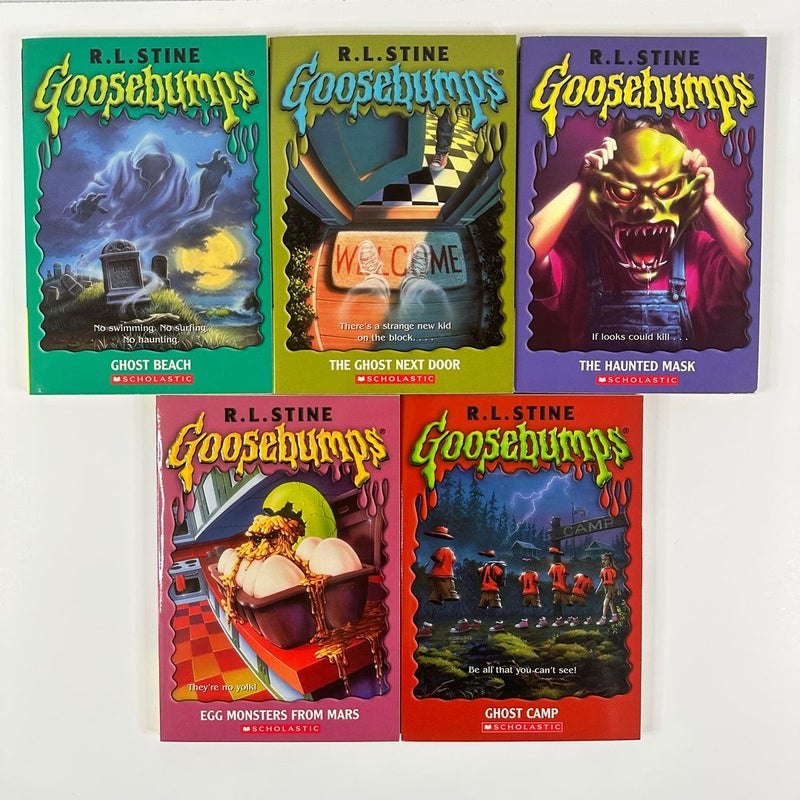 Goosebumps Book Bundle, 5 Books