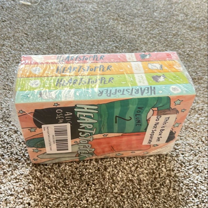 Heartstopper #1-4 Box Set