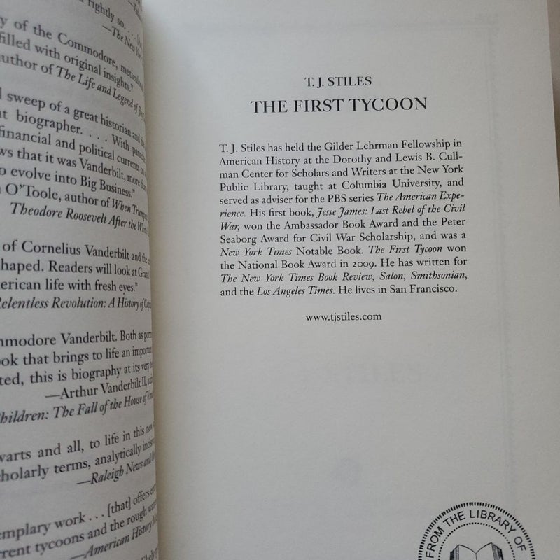 The First Tycoon