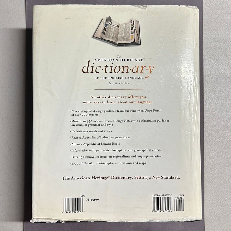 The American Heritage Dictionary of the English Language by