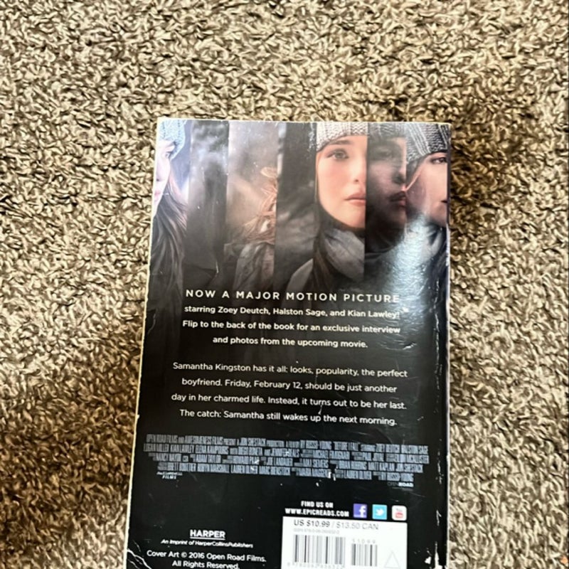 Before I Fall Movie Tie-In Edition