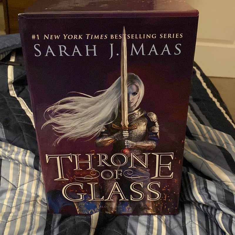 Throne of Glass Box Set - by Sarah J Maas (Hardcover)