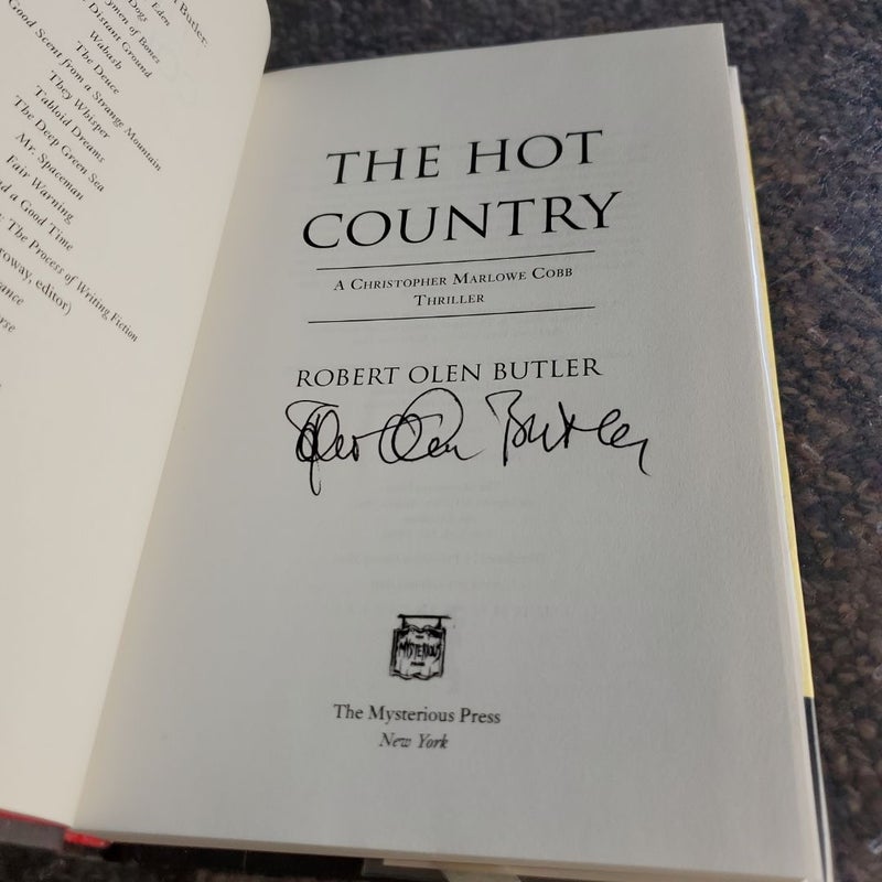 The Hot Country (SIGNED)