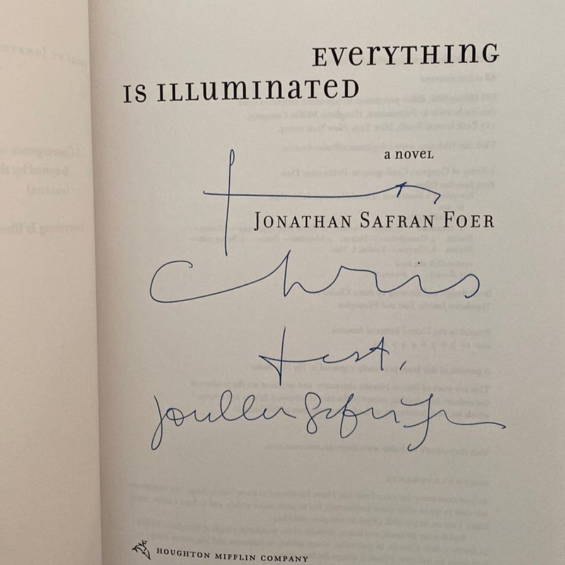 Everything Is Illuminated—Signed