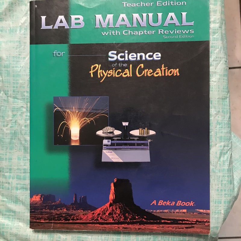 Lab Manual Teachers Edition