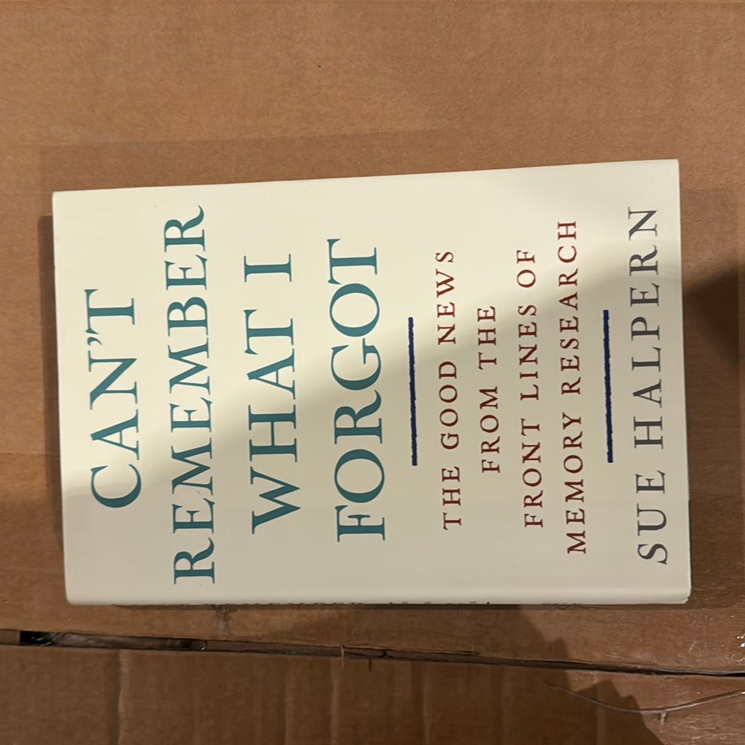 Can't Remember What I Forgot