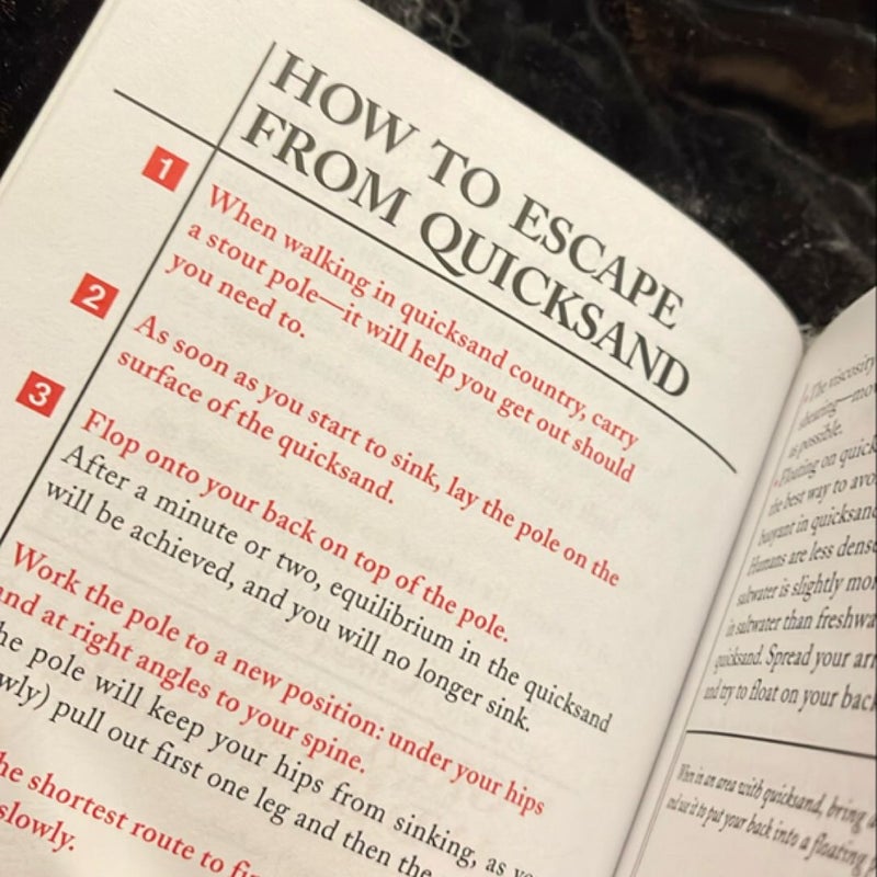 Worst-Case Scenario Survival Handbook