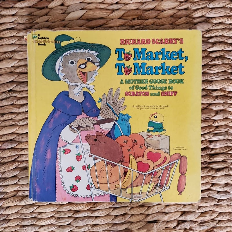 Richard Scarry's Mother Goose Scratch and Sniff Book