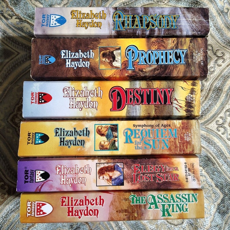 Elizabeth Hayden fantasy book bundle