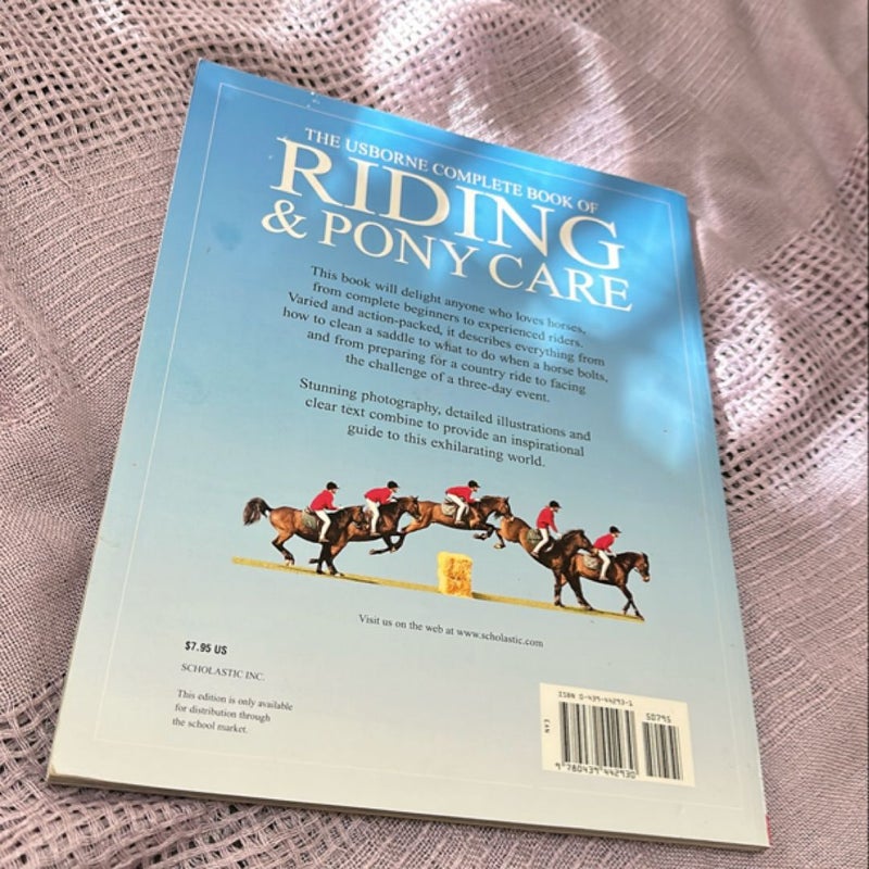 Riding and Pony Care