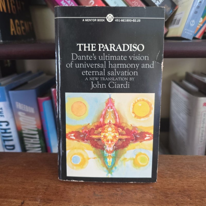 VINTAGE 1970 The Paradiso (Written by Dante Alighieri, Translated by John Ciardi) Mentor Book Series