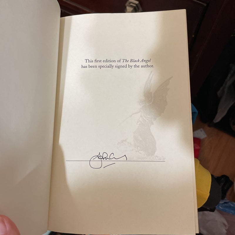 The Black Angel - Signed First edition 