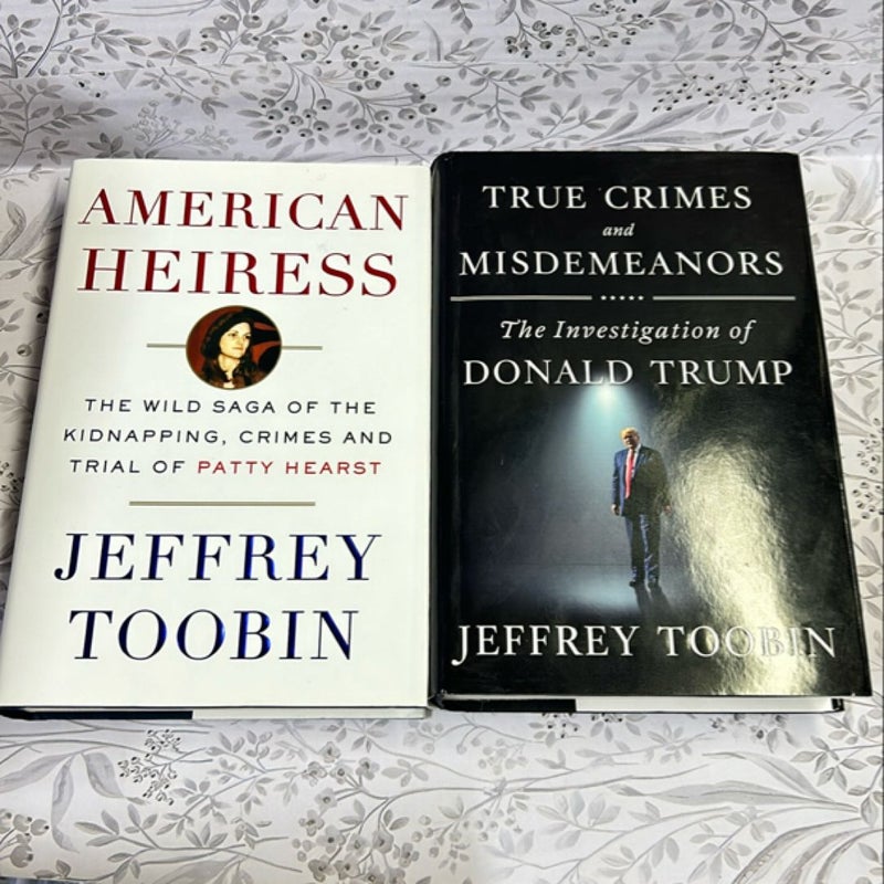 Jeffrey Toobin 3 Hardcover Bundle