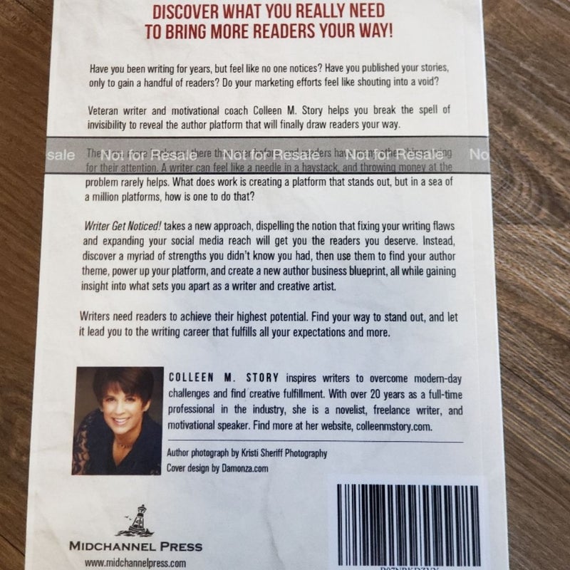 Writer Get Noticed!