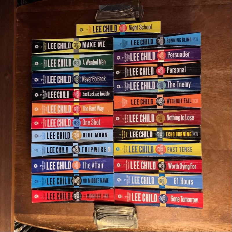 Massive Jack Reacher 23 Book Collection