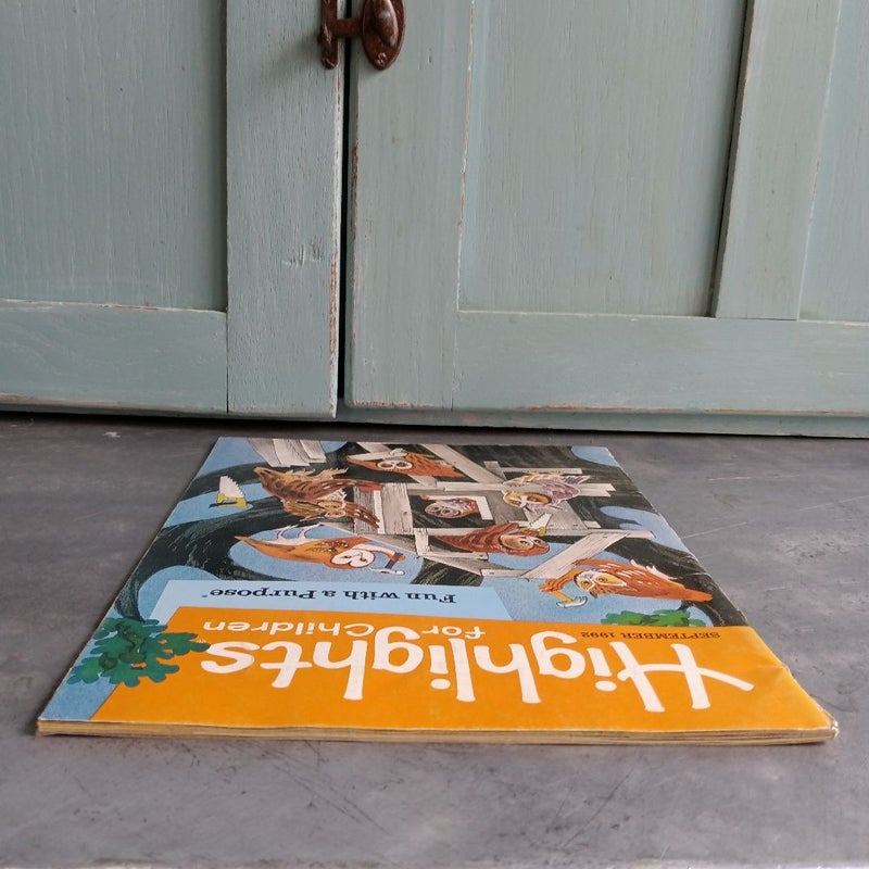 Highlights For Children - September 1992 