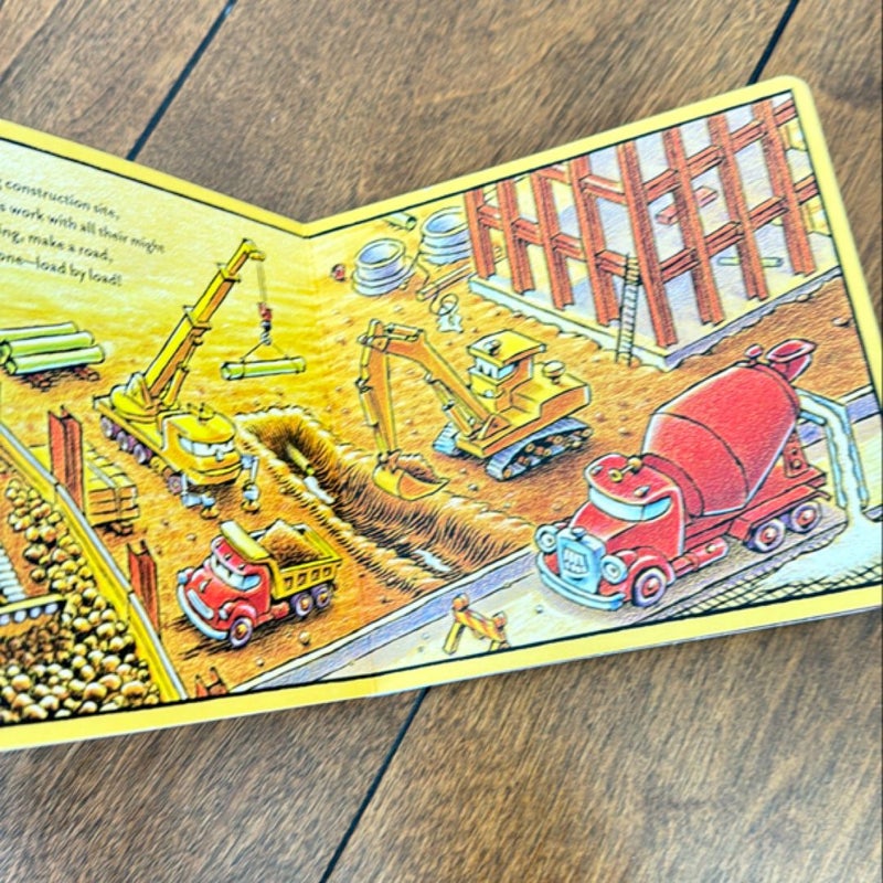 Goodnight, Goodnight Construction Site (Hardcover Books for Toddlers, Preschool Books for Kids)