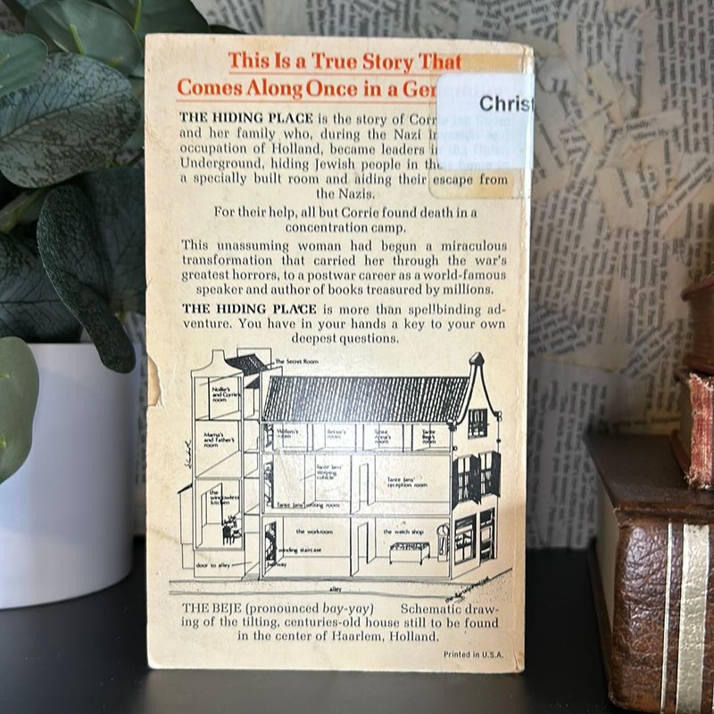 The Hiding Place by Joni Tada, Corrie Ten Boom, John Sherrill, Joni ...