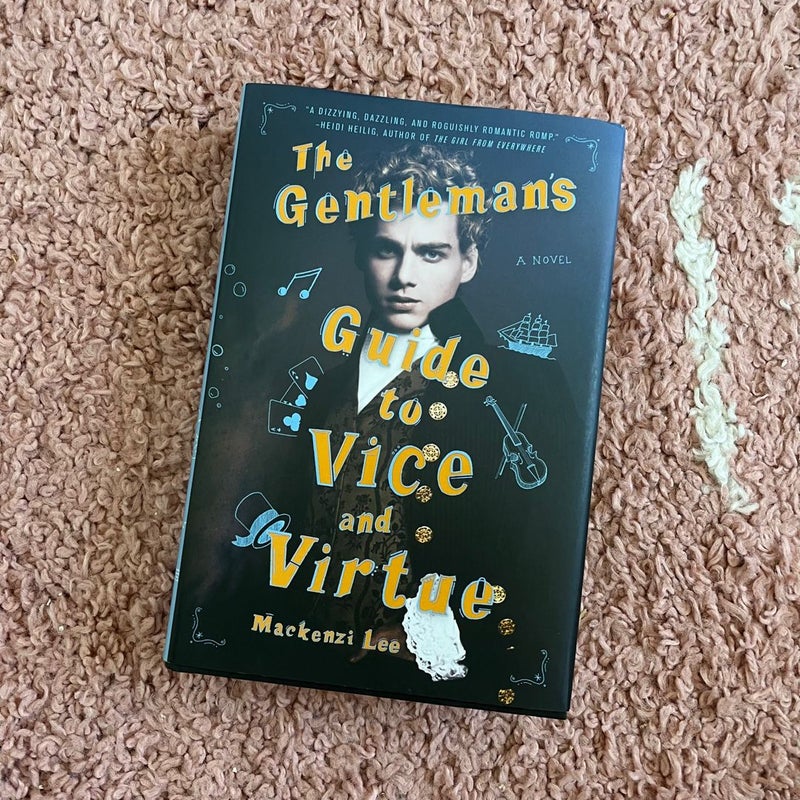 SIGNED The Gentleman's Guide to Vice and Virtue