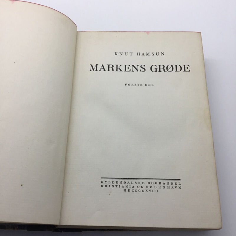 Markens Grode - 1918