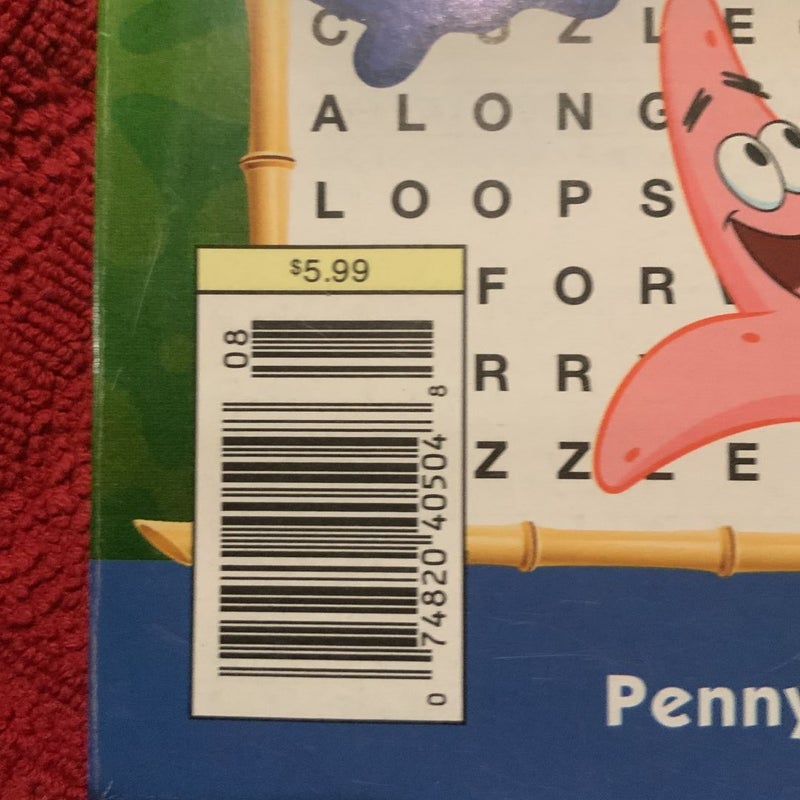 PennyPress SpongeBob SquarePants Word Seeks