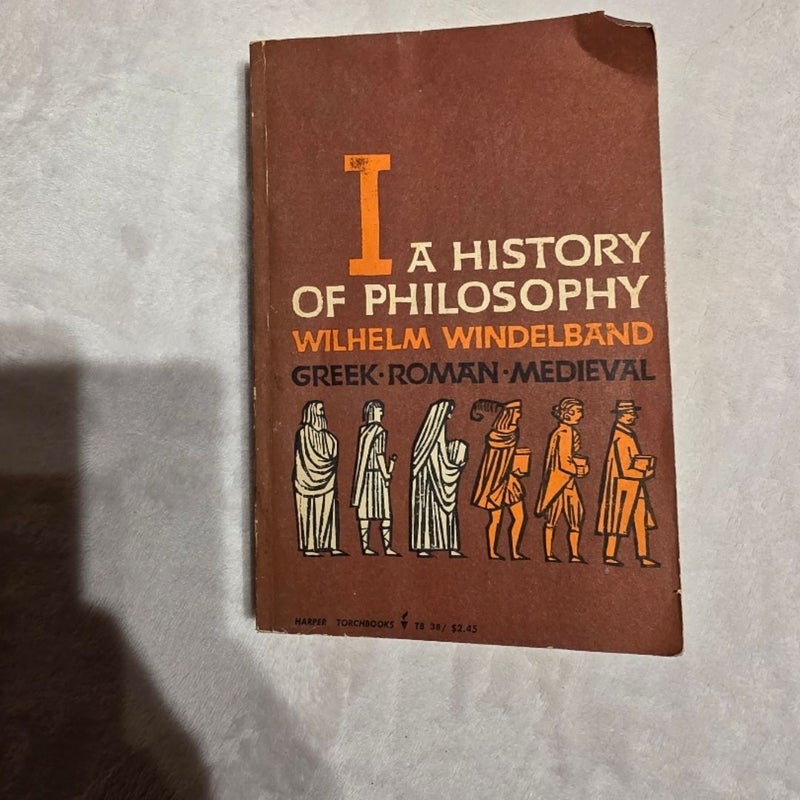 1958 publication A History of Philosophy 