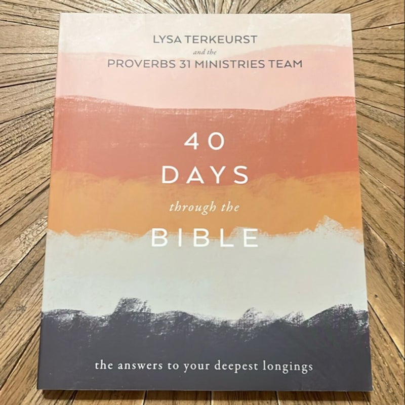 40 Days Through the Bible