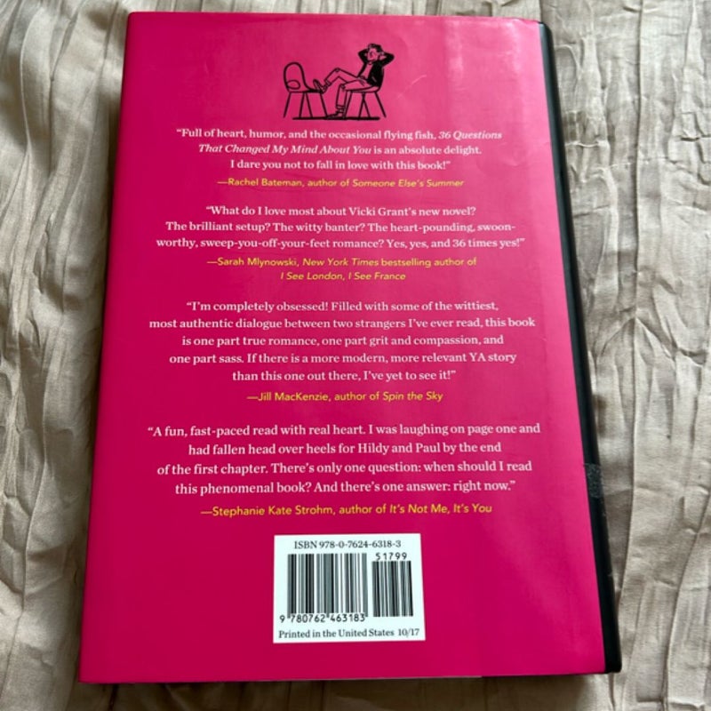 36 Questions That Changed My Mind about You