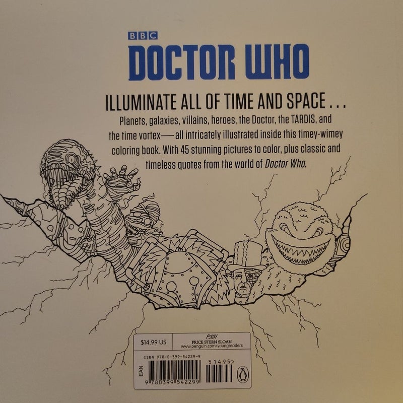 Doctor Who Coloring Book