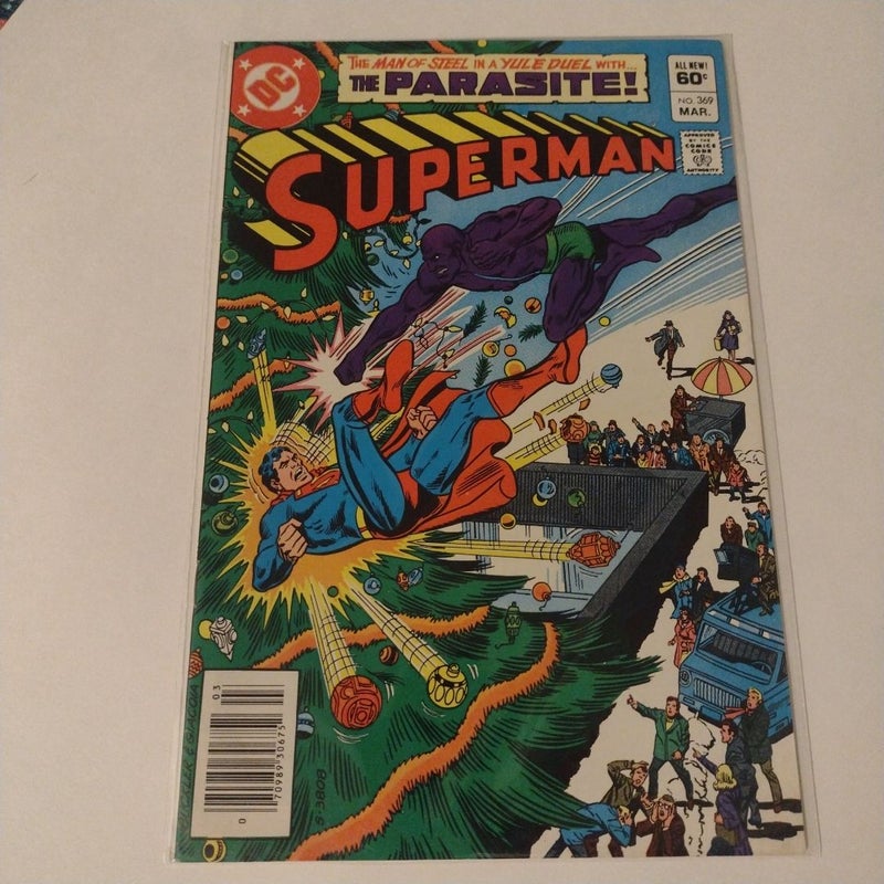 1982 DC COMICS SUPERMAN AND THE PARASITE