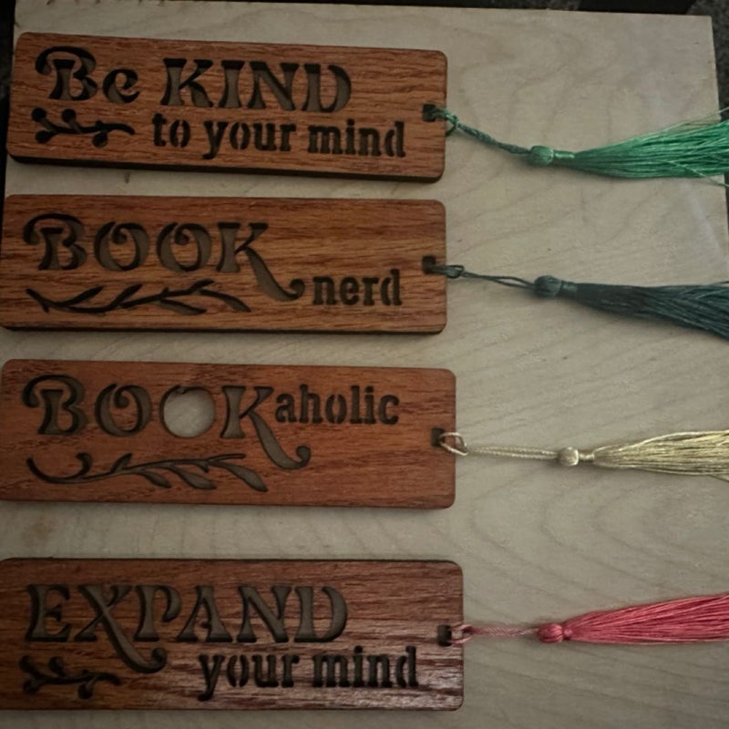 Wooden Bookmarks