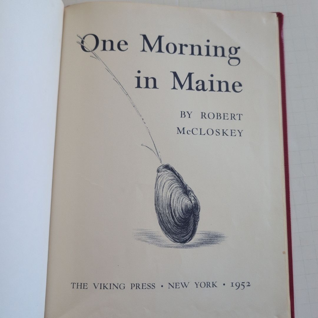 One Morning in Maine