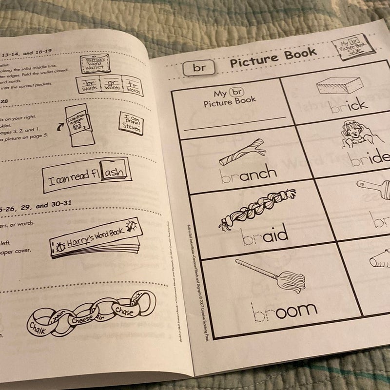 Build-a-Skill Instant Books Consonant Blends and Digraphs