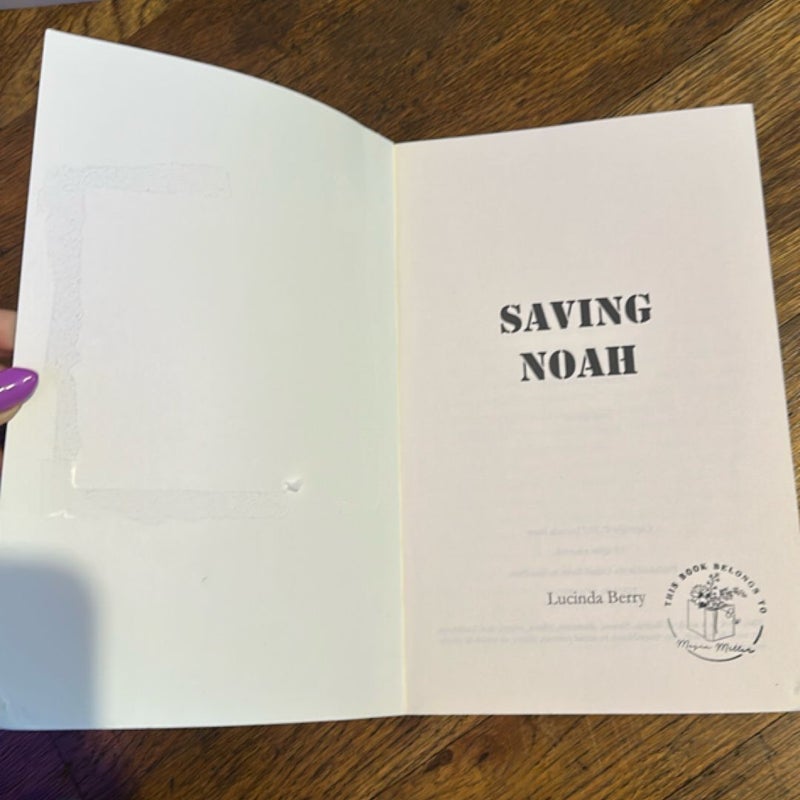Saving Noah